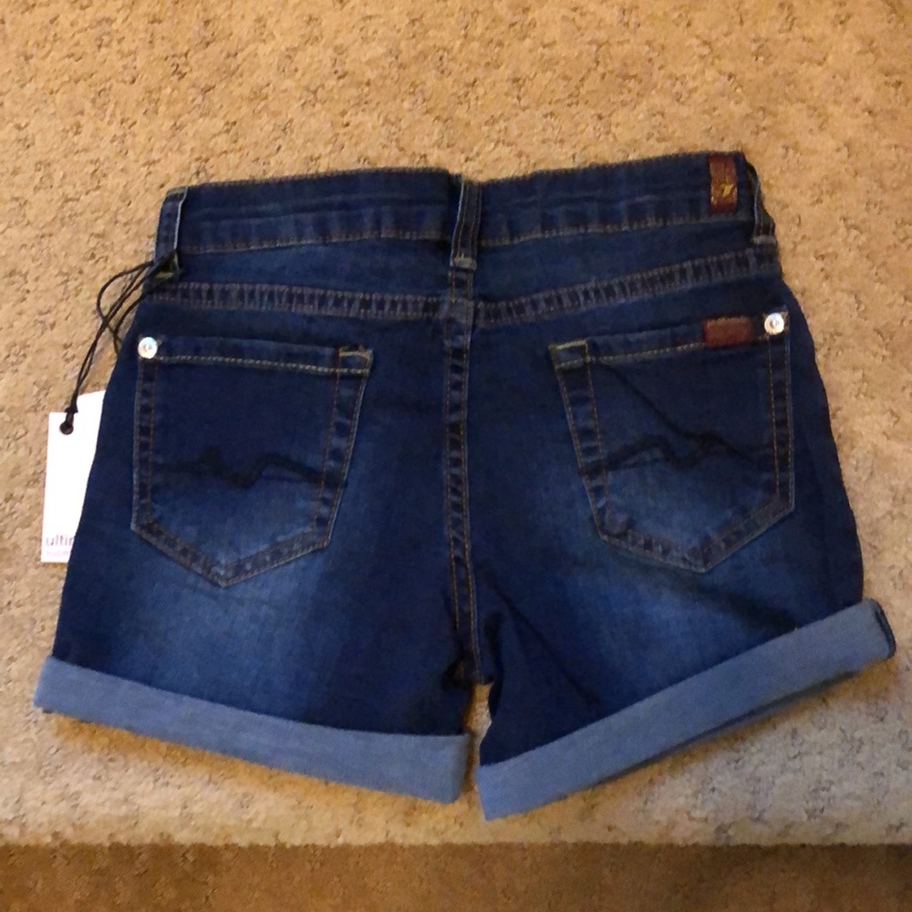 Girls 7 denim shorts (little girl) - Picture 2 of 4